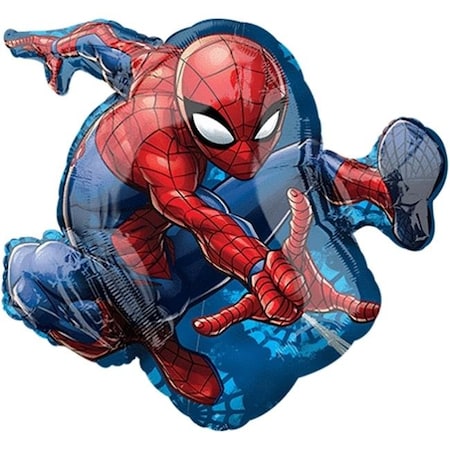 Loftus International A3-4665 17 X 29 In. Spiderman Super Shape Balloon